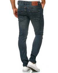 dunkeltürkise Jeans von INDICODE