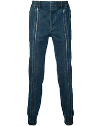 dunkeltürkise Jeans von Juun.J