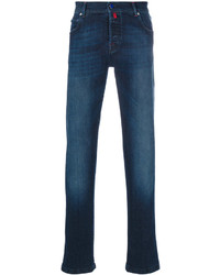 dunkeltürkise Jeans von Kiton