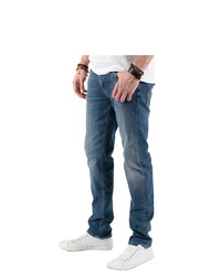 dunkeltürkise Jeans von Miracle of Denim
