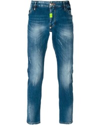 dunkeltürkise Jeans von Philipp Plein