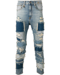 dunkeltürkise Jeans von R 13
