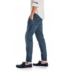 dunkeltürkise Jeans von SALSA
