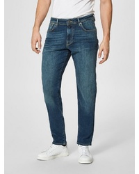 dunkeltürkise Jeans von Selected Homme