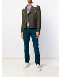 dunkeltürkise Jeans von Etro