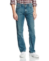 dunkeltürkise Jeans von Wrangler