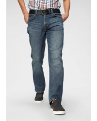dunkeltürkise Jeans von Wrangler