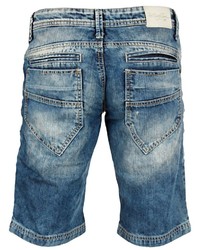 dunkeltürkise Jeansshorts von Redbridge