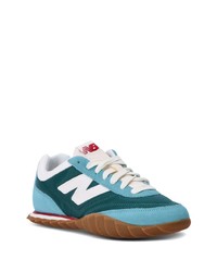 dunkeltürkise niedrige Sneakers von New Balance