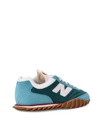 dunkeltürkise niedrige Sneakers von New Balance