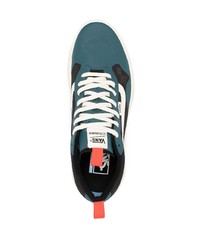 dunkeltürkise Segeltuch niedrige Sneakers von Vans