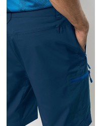 dunkeltürkise Shorts von Jack Wolfskin