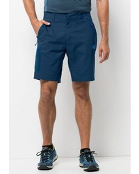 dunkeltürkise Shorts von Jack Wolfskin