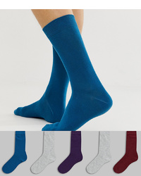 dunkeltürkise Socken von ASOS DESIGN