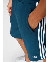 dunkeltürkise Sportshorts von adidas Originals