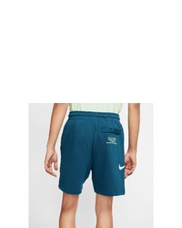 dunkeltürkise Sportshorts von Nike Sportswear