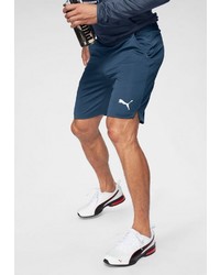 dunkeltürkise Sportshorts von Puma