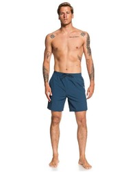 dunkeltürkise Sportshorts von Quiksilver