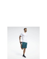 dunkeltürkise Sportshorts von Reebok