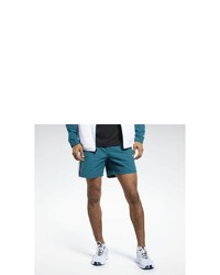 dunkeltürkise Sportshorts von Reebok