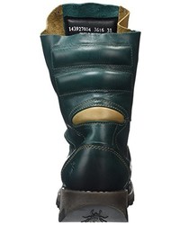 dunkeltürkise Stiefel von Fly London