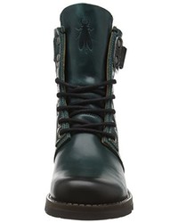 dunkeltürkise Stiefel von Fly London