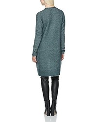 dunkeltürkise Strickjacke von Second Female