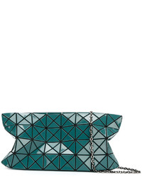 dunkeltürkise Taschen mit geometrischem Muster von Bao Bao Issey Miyake