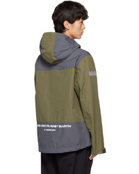 dunkeltürkise Windjacke von AAPE BY A BATHING APE