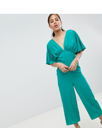 dunkeltürkiser Jumpsuit von Asos Tall