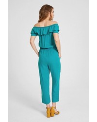 dunkeltürkiser Jumpsuit von OXXO