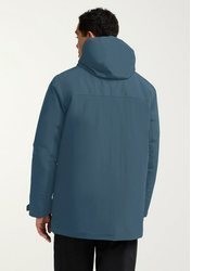 dunkeltürkiser Parka von Jack Wolfskin