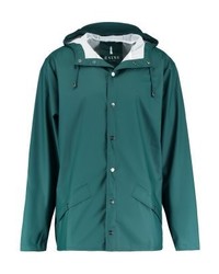 dunkeltürkiser Parka von Rains