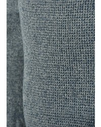 dunkeltürkiser Pullover mit einem Rundhalsausschnitt von BLEND