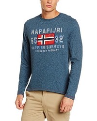 dunkeltürkiser Pullover von Napapijri