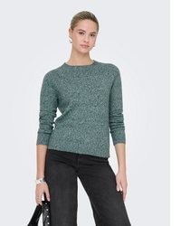 dunkeltürkiser Pullover von Only