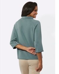 dunkeltürkiser Rollkragenpullover von Witt