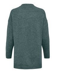 dunkeltürkiser Strick Pullover von Only