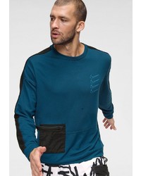 dunkeltürkises Fleece-Sweatshirt von Nike