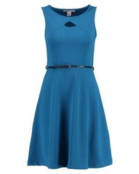 dunkeltürkises Freizeitkleid von Anna Field