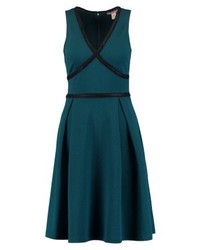 dunkeltürkises Freizeitkleid von Anna Field