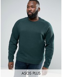 dunkeltürkises Sweatshirt von Asos