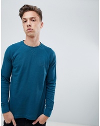 dunkeltürkises Sweatshirt von Tokyo Laundry