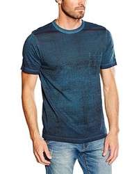 dunkeltürkises T-shirt von camel active