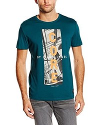 dunkeltürkises T-shirt von Jack & Jones