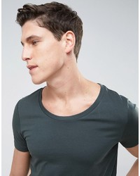 dunkeltürkises T-shirt von Asos