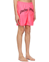 fuchsia Badeshorts von Palm Angels