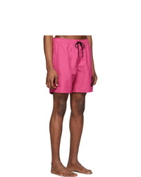 fuchsia Badeshorts von Saturdays Nyc