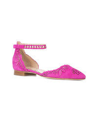 fuchsia Ballerinas von Marchesa