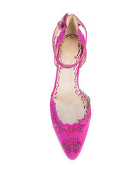 fuchsia Ballerinas von Marchesa